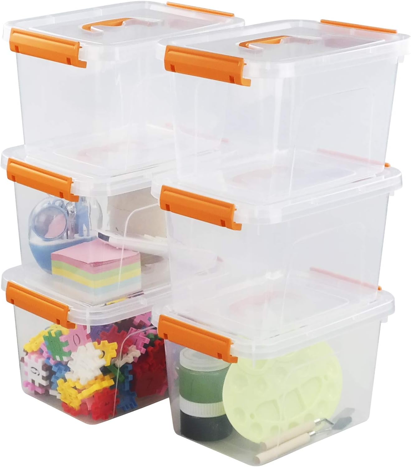 Lot De 2 Boîtes Transparentes Pour Ranger La Craie - école, Maison, Bureau - Facile à Transporter Et Nettoyer - Vérification Niveau Visible