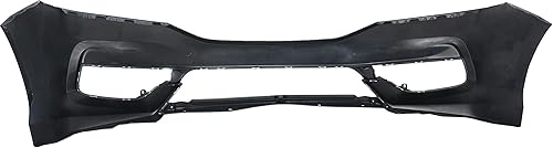 Miniatura 5 de Evan Fischer Cubierta de parachoques delantero imprimada compatible con Honda Accord Sedan 2016-2017 - Para modelos sin sensor de estacionamiento -