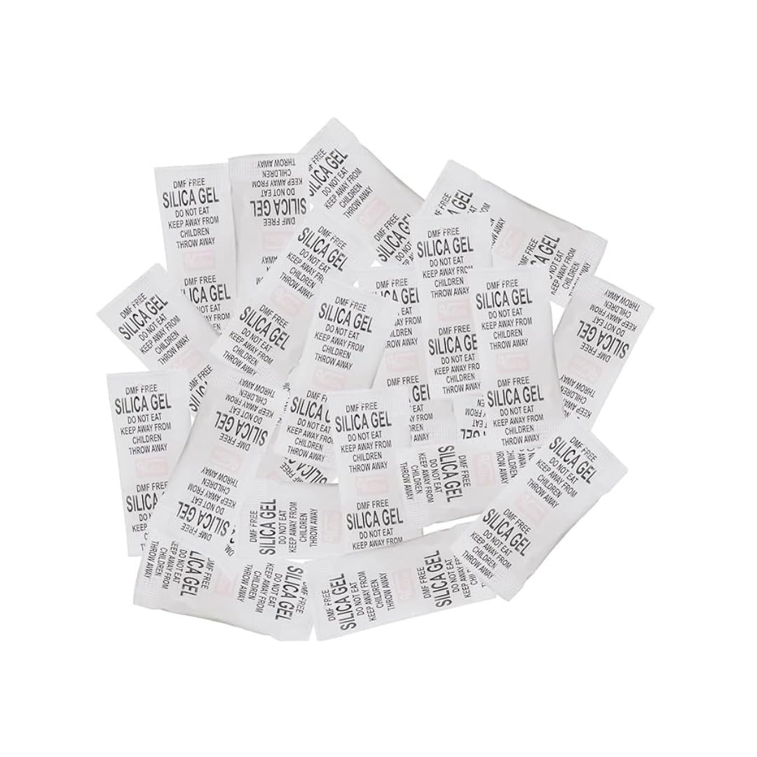 Silica Gel Pouch |5 gram Pouch | White/Desiccant/Moisture Absorbent |Moisture Absorber for Room, Wardrobe, Camera and Lenses to Avoid Moisture and Fungus (5 Gram x 50 pcs)-image-7