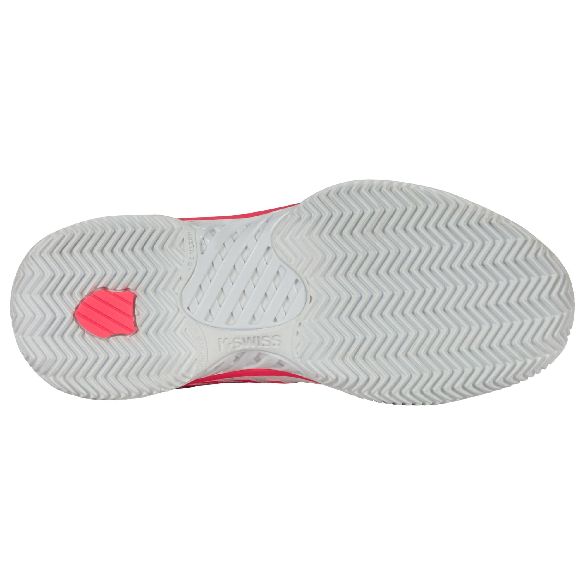 K-Swiss Hypercourt Express 2, Tenis Shoe Mujer, Wht Orchdptl Nblz, 43 EU