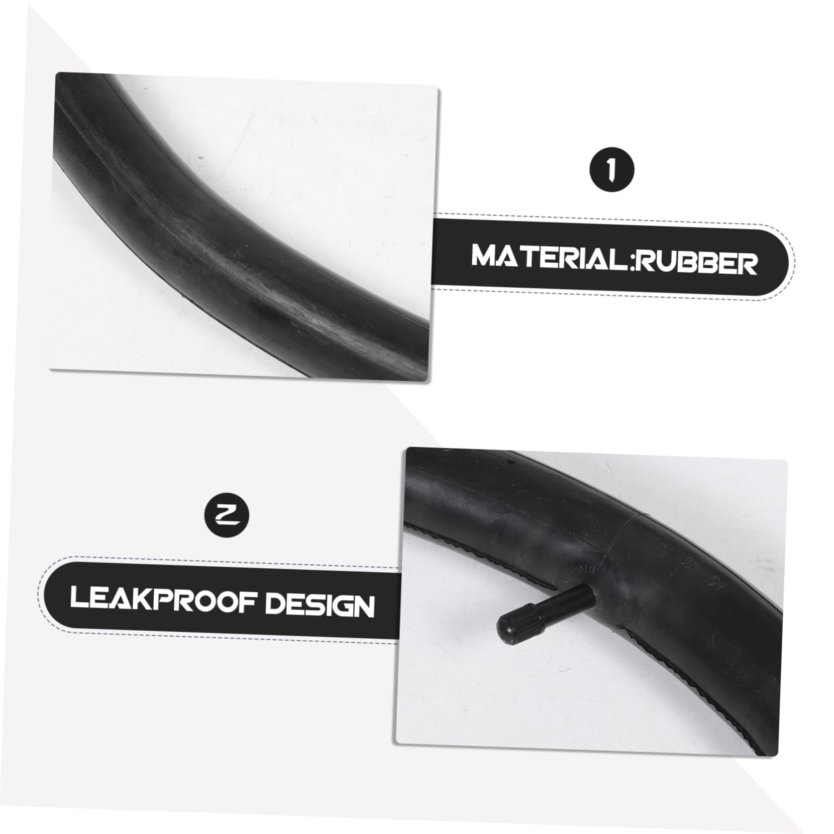 TOYANDONA 2 Pcs Cámaras de Neumático para Bicicleta de Montaña de 29 Pulgadas, Diseño a Prueba de Fugas, para Carretera y Senderos, Accesorios de Ciclismo
