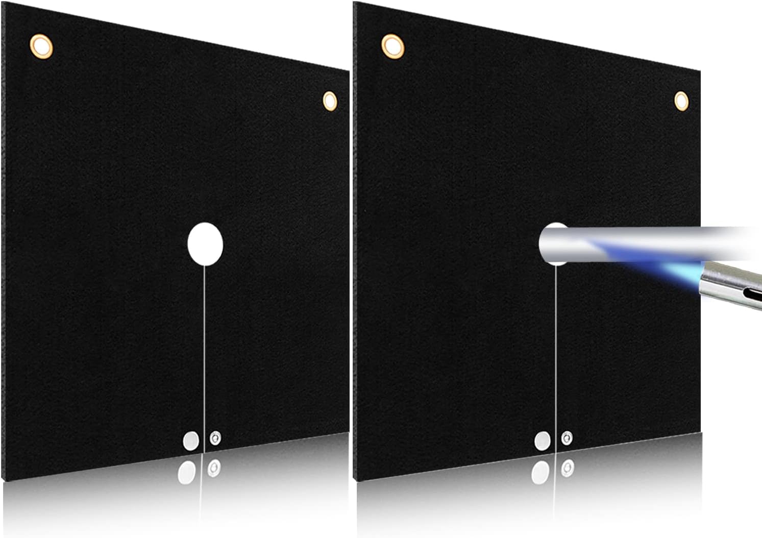 Welding Blanket Fireproof, 2 Packs Heat Shield Mat