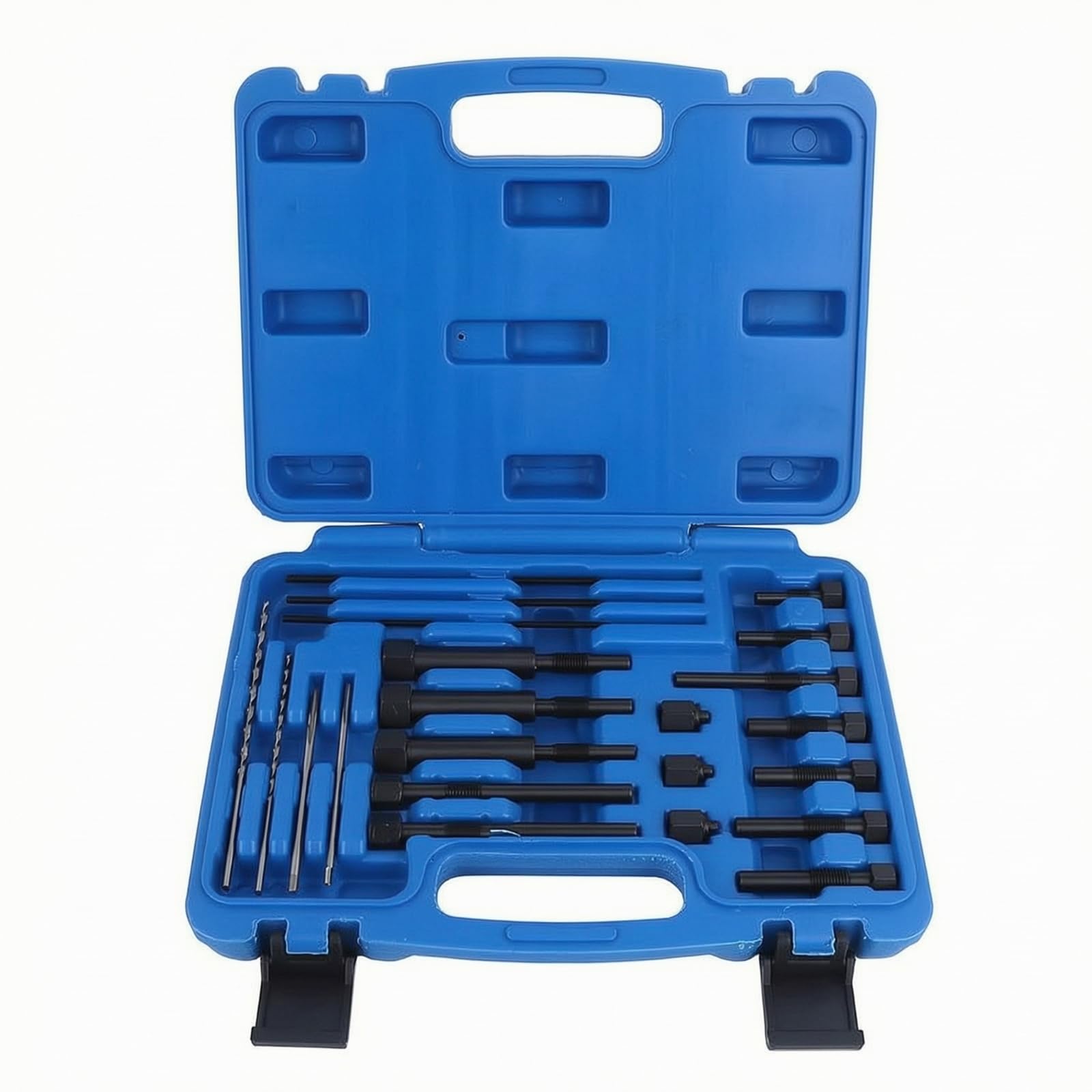 Juego Reparación Filetes Bujías Incanscencia Resistente Extractor Bujías Dañada Organizado Herramientas para Taller
