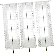 Garneck Cortinas Bordadas Transparentes Cortinas Florais Cortinas Transparentes Bordadas Cortinas De Voile Cortinas De Tule Janela Cortinas Transparentes Tela De Flores Cortina Pull Up