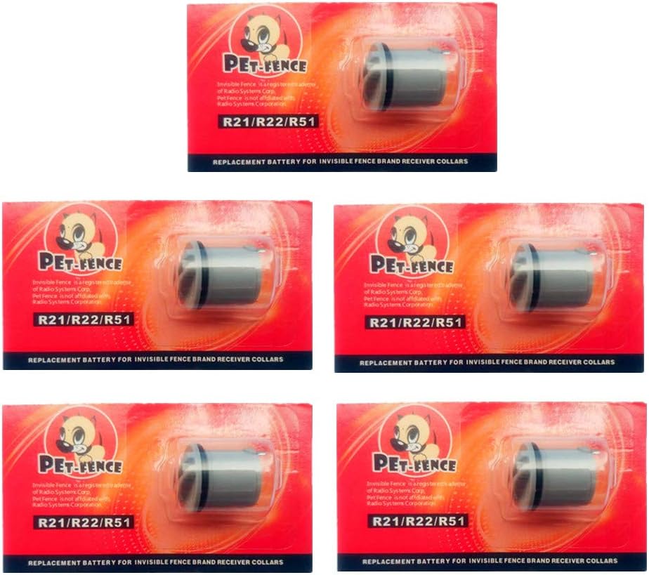 PetFence Invisible Fence Battery for Dog Collar, Replacement for