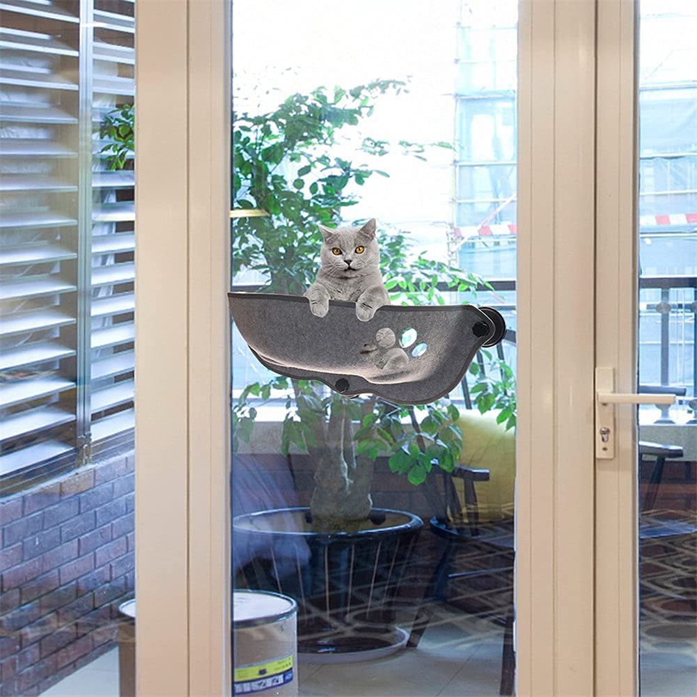 Cat Window Hammock Amaca Gatto per Finestra Amaca da finestra per gatti con ventose resistenti Gattino per animali domestici Appeso Letto per dormire Deposito per animali domestici Gabbia calda per fu