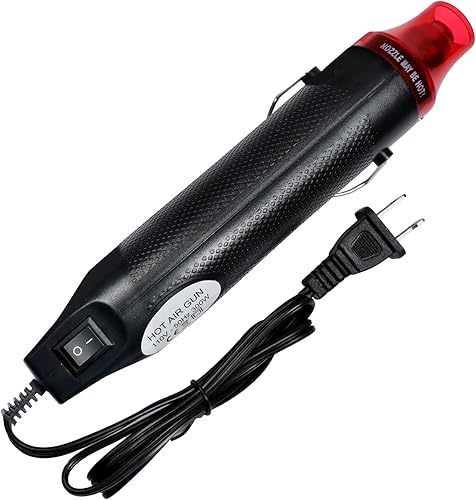 Heat Gun For Crafting, Mini Hot Air Gun For DIY Crafts,Heating Gun,Portable Heat-Gun Tool For Embossing Shrink Wrapping Drying Paint(Black) disponible en Yaxa Costa Rica