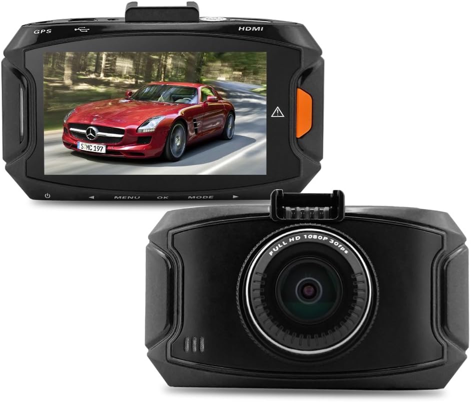 Shadow Recorder GT680W GPS Dash Cam 2.7" LCD Full HD 1080p WDR 160ยฐ GPS Logger Car DVR Video Camera + GPS Logger