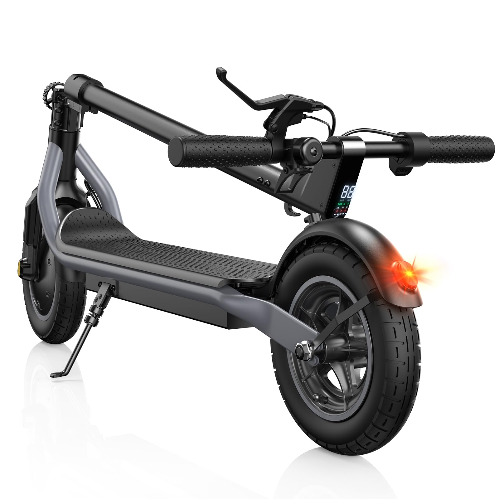 iScooter Electric Scooter Adults & Big Kids, 500/650 Peak Power, Up to 15/18/25 Miles Range, 19/22/25 MPH Top Speed, Cruise Control, Dual Braking System, Foldable E Scooter for Commuting & Campus Use