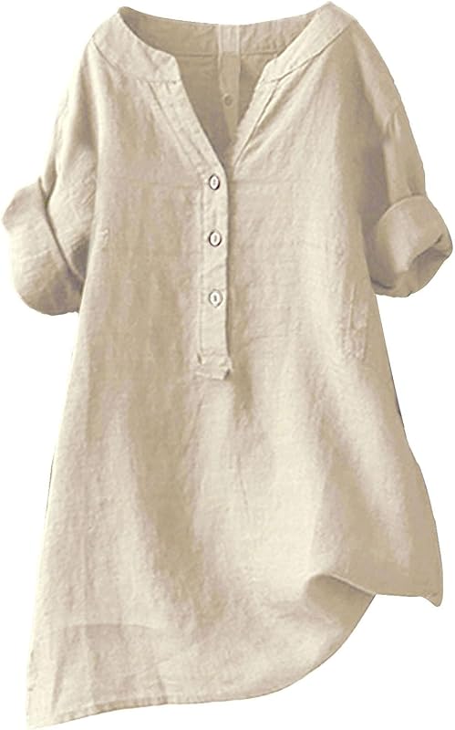 Bouton Ample Petit Haut Support Couleur Unie Manches Moyennes col décontracté Chemise Femme Chemise Femme Body Chemise