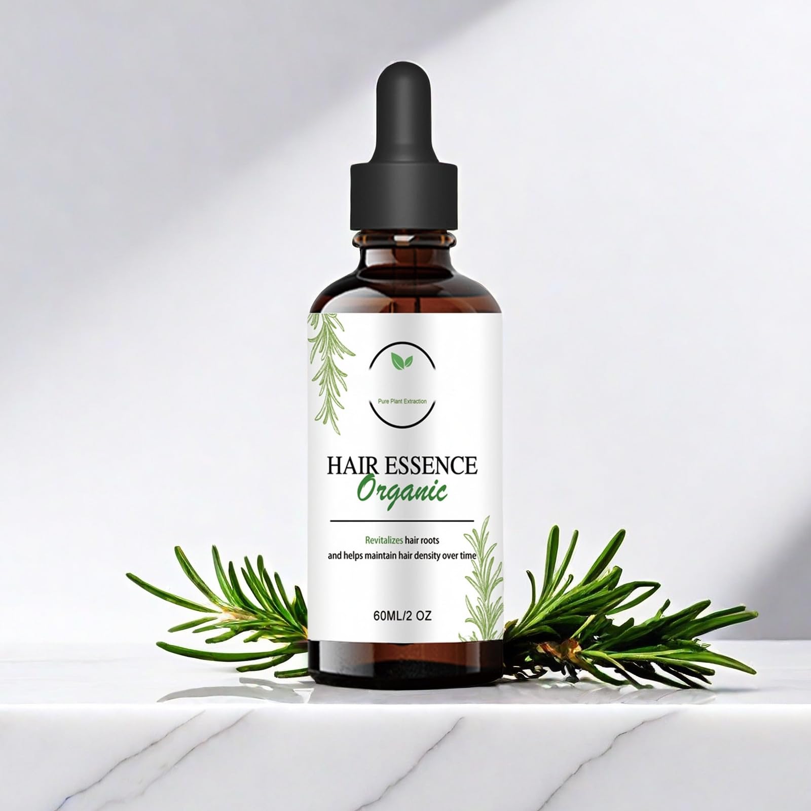 Shelure Hair Growth Oil with Rosemary Extract - Advanced Hair Growth Treatment for Men and Women,60ml /2.03 FL OZ (1PCS)