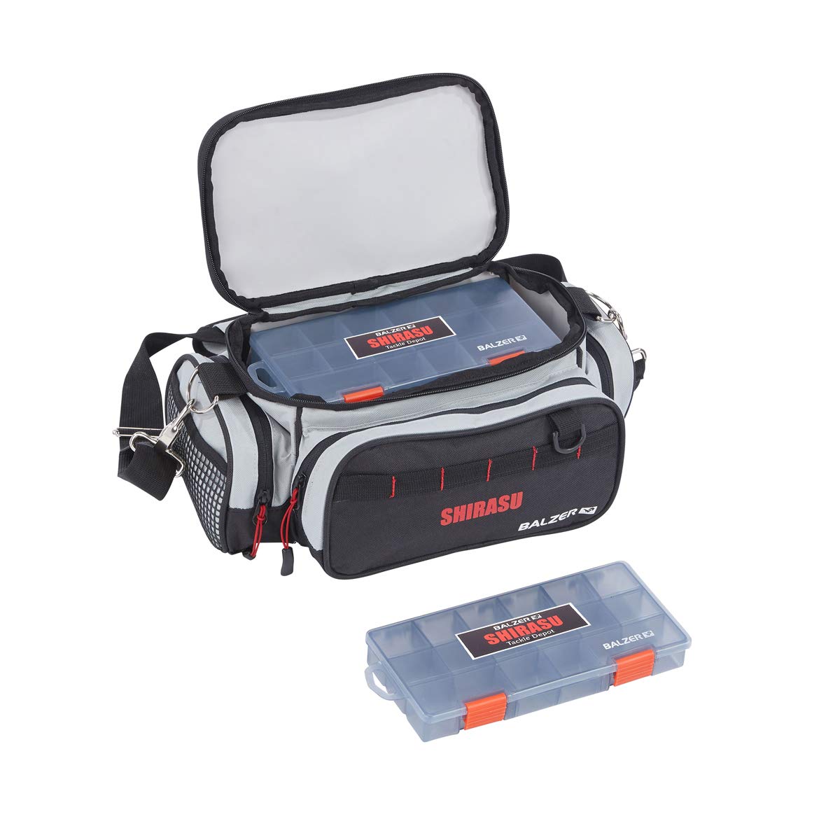 Balzer Shirasu Organizer klein 35x19x15cm - Angeltasche mit 2 Boxen