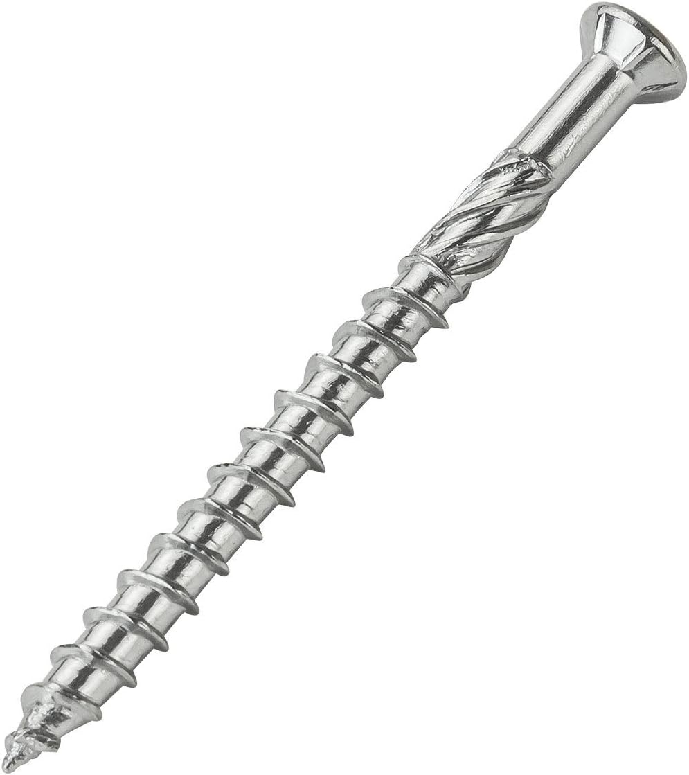 Tornillo Para Terraza Acero Inoxidable 316 Cartón X 700 Unidades De 4.76 Cm GENERICO