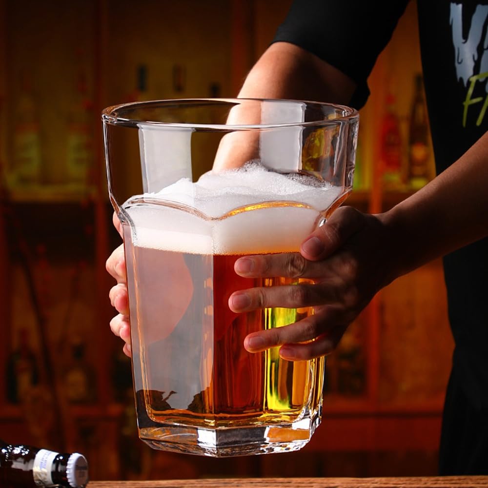 Amazon.co.jp: ビールジョッキ 特大ウイスキー グラス 特大スムージー