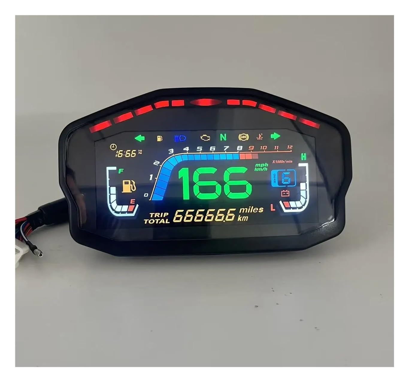 moto digitale tachimetro Per Pannello Digitale Universale Per Moto
