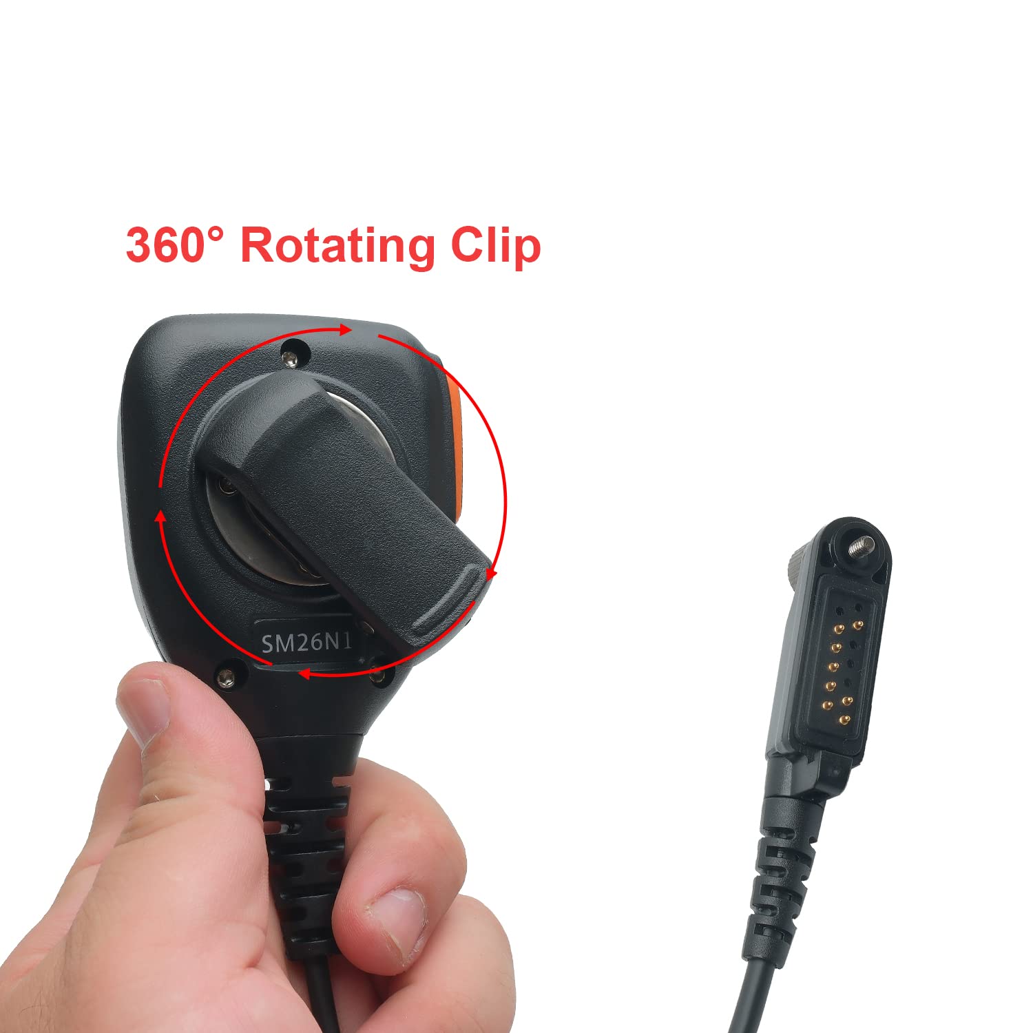 Micrófono de mano remoto PTT para Hytera HYT PD600 PD602 PD605 PD662 PD665 PD680 PD682 PD685 X1p X1e Walkie Talkie Radio