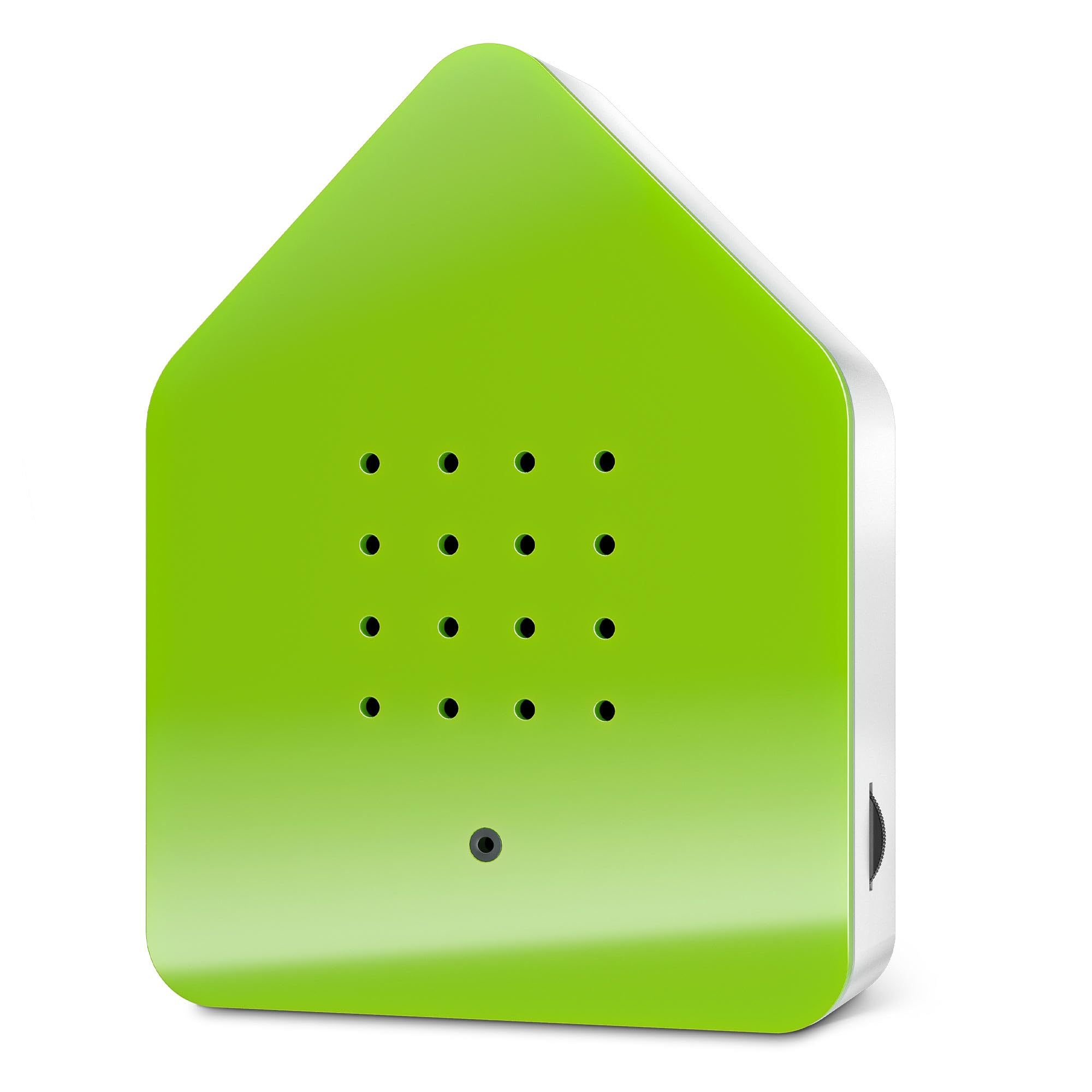 brainstream zwitscherbox classic sound therapy machine with motion sensor, green and white