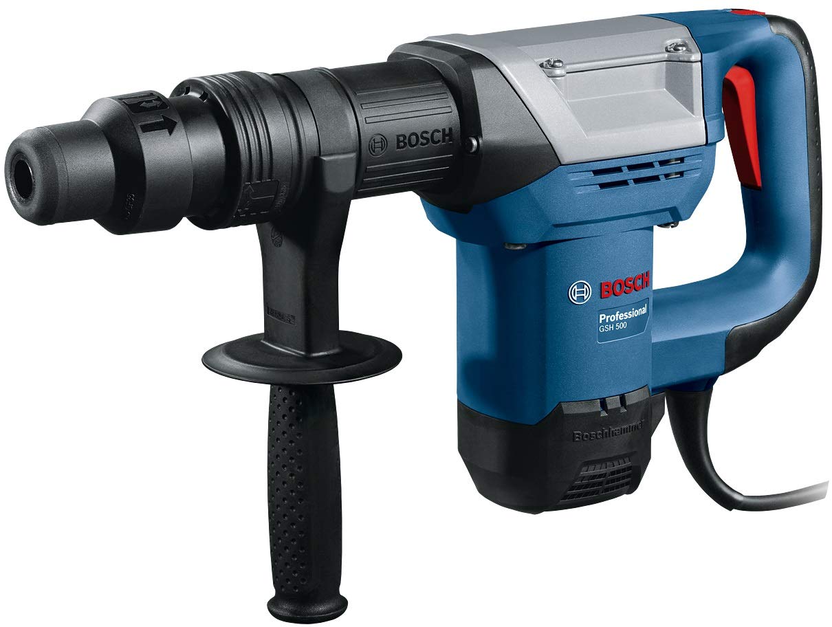 Bosch GSH 500 SDS Max Demolition Corded Electric Hammer - Hammer/Breaker For Concrete/Tile/Bricks 1100W powerful motor and 7.8J impact energy(Blue & Black) (B08G1PSHPK) Amazon Price History, Amazon Price Tracker