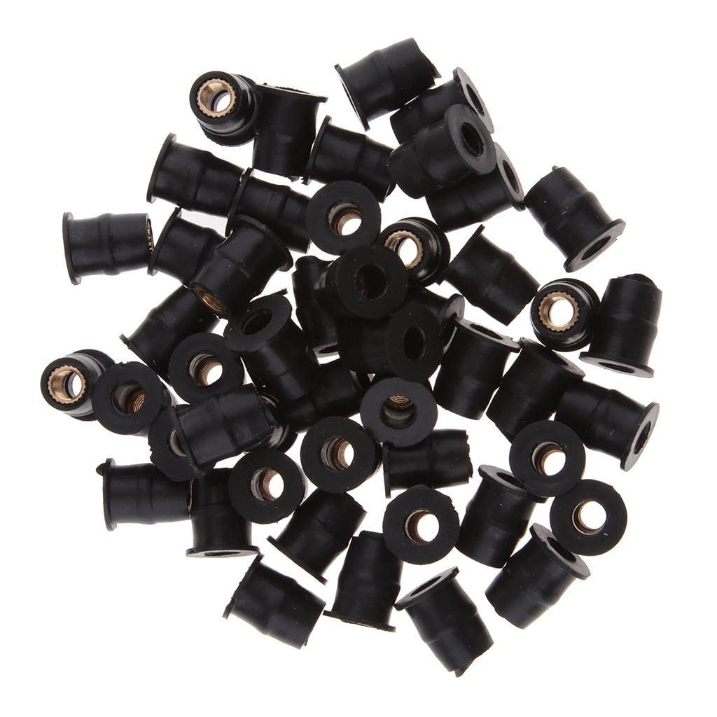 SECRET DESIRE M5 Motorbike Windscreen Rubber Well Nuts Rivet Rub Nut Cavity Fairing Fixing-image-8