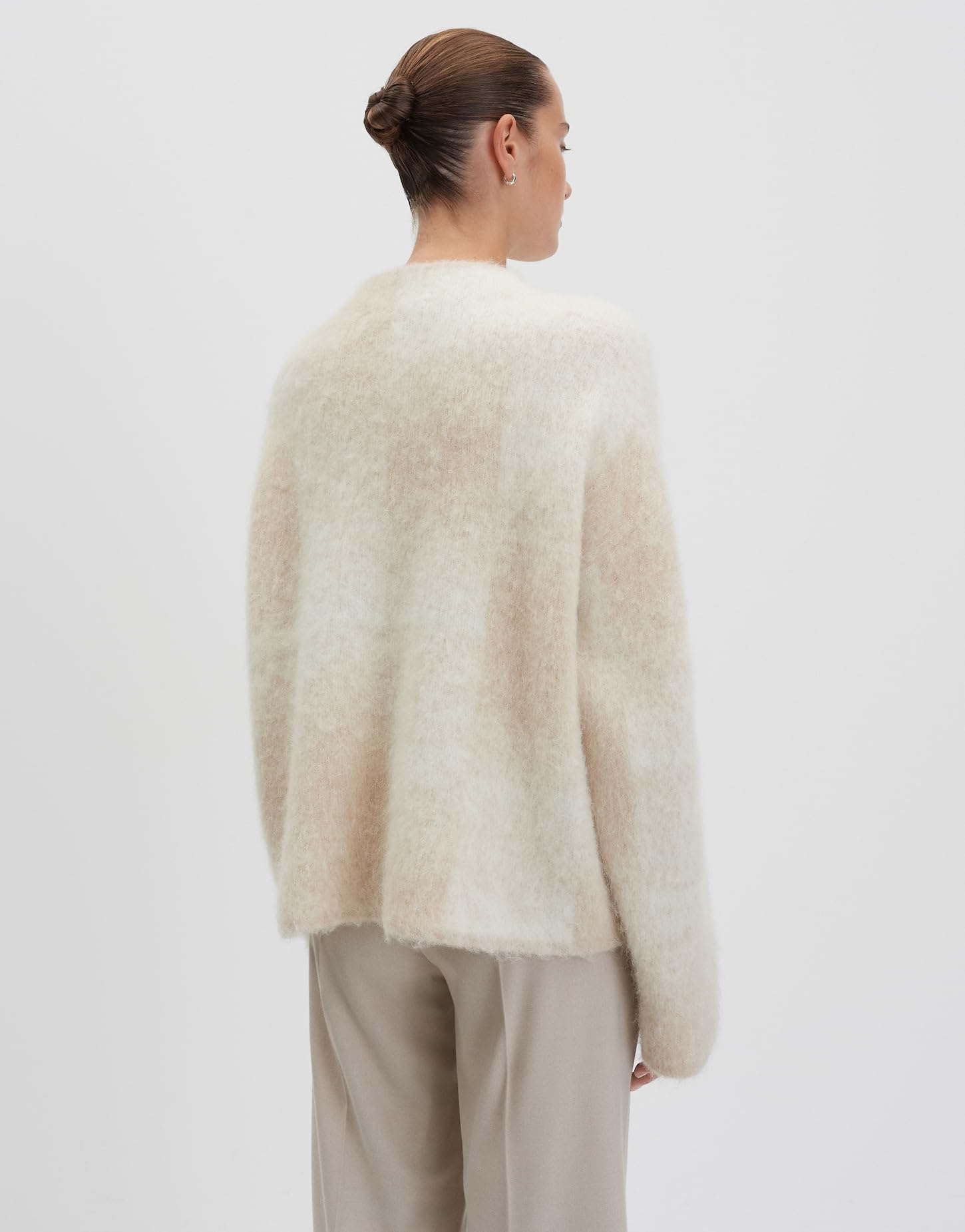 someday Damen Pullover | TEONIE Loose Strickpullover mit Jacquardmuster