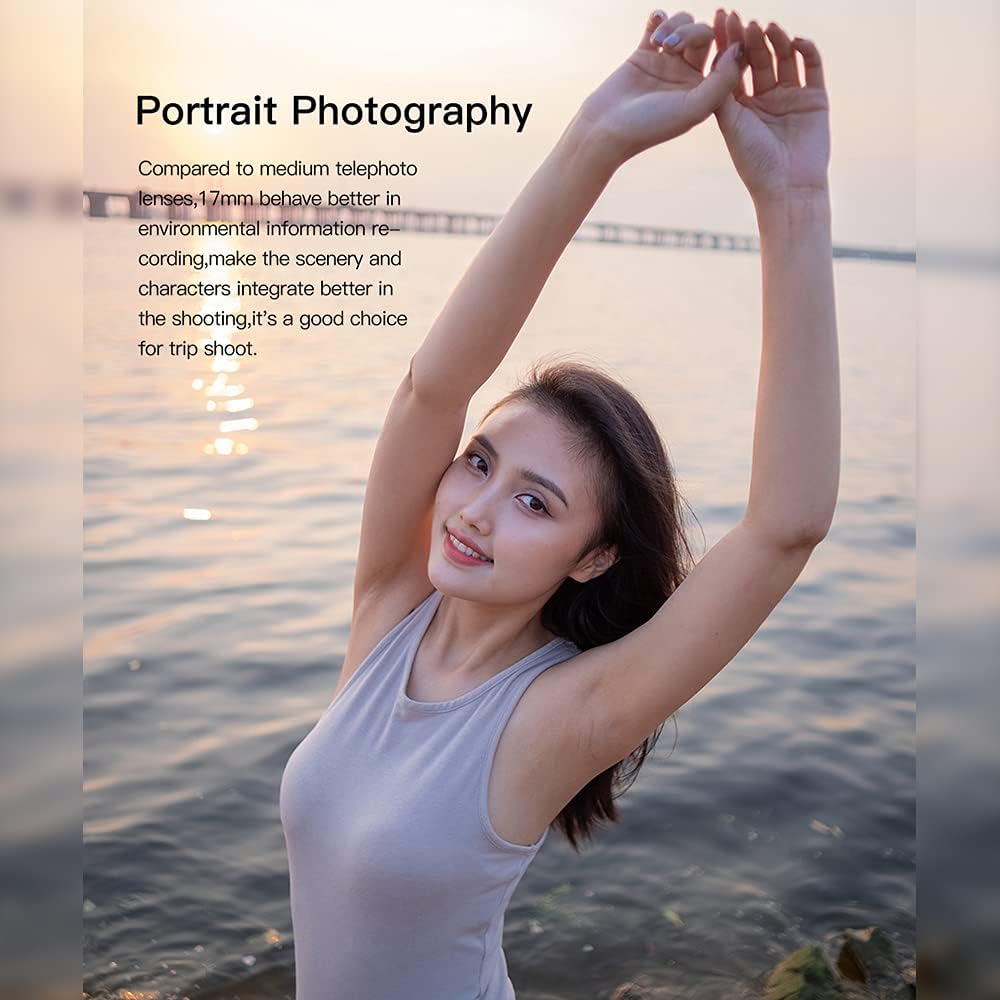 TTArtisan 17mm F1.4 APS-C Cameras Lens Manual Focus MF Compatible with Fuji X Mount Camera X-A1,X-A10, X-A2, X-A3, X-A5, X-A7, X-M1, X-M2, X-H1, X-T1
