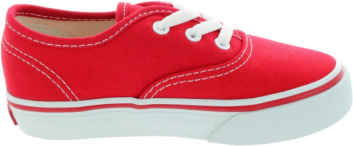 Vans Unisex-Child Sneaker Little Kid (4-8 Years) 7 Toddler Red