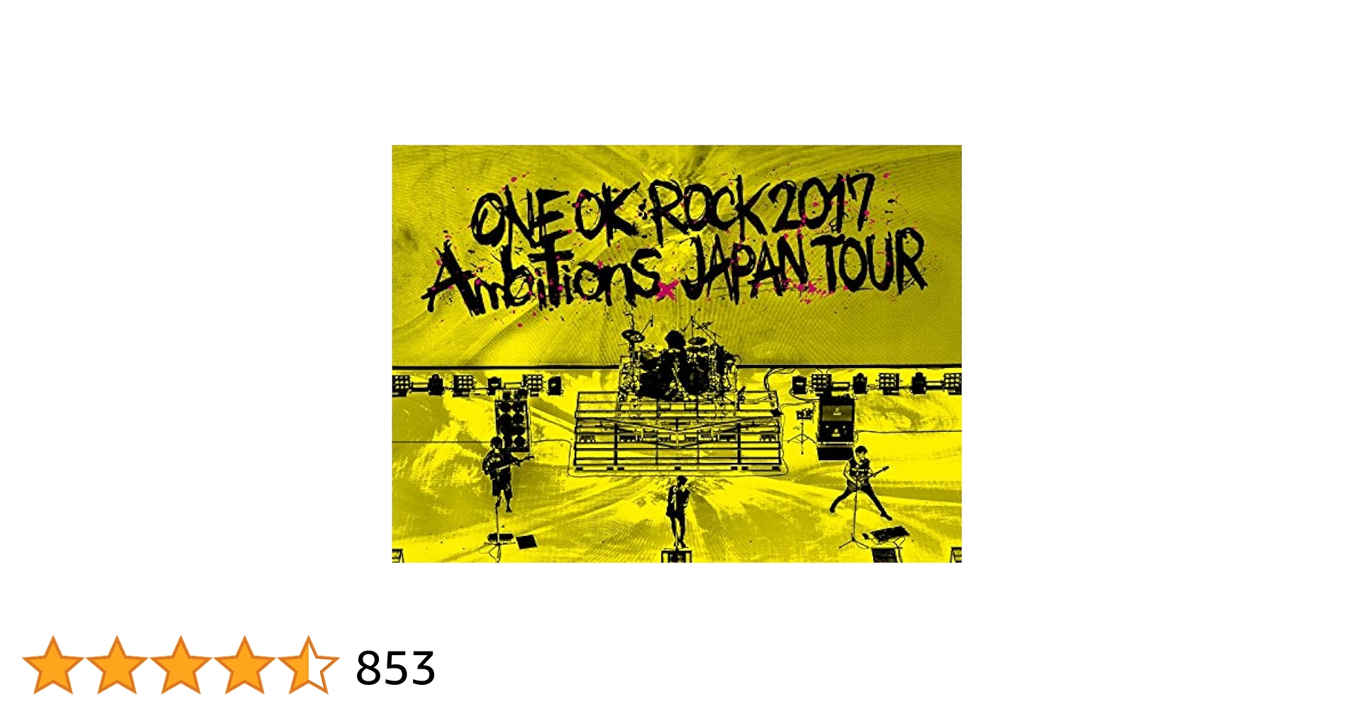 ONE OK ROCK ライブBlu-ray セット Amazon.com: LIVE Blu-ray 「ONE OK ROCK 2017 “Ambitions