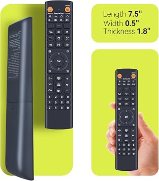 IR Replacement Remote Control for Zidoo TV Set Top Box