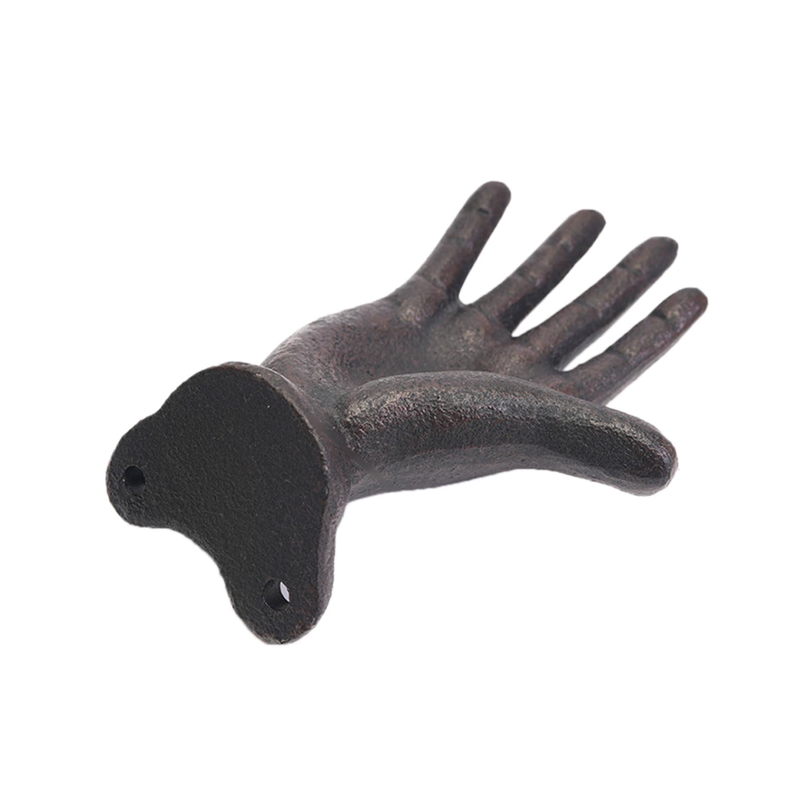TQUXNGA Innovative Wall Hook with Unique Thumb Hand Plan Permanent Metal Code Owner for Home Deck Space Saving Present Concept Artistic Metal Shelf Alternative