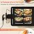 SIMOE 35 Inch Electric Griddle Nonstick Extra Large, Electric Teppanyaki Grill with Adjustable Temperature, Drip Tray, Easy to Clean, Smokeless Indoor/Outdoor Grill BBQ for Party, Home, Camping