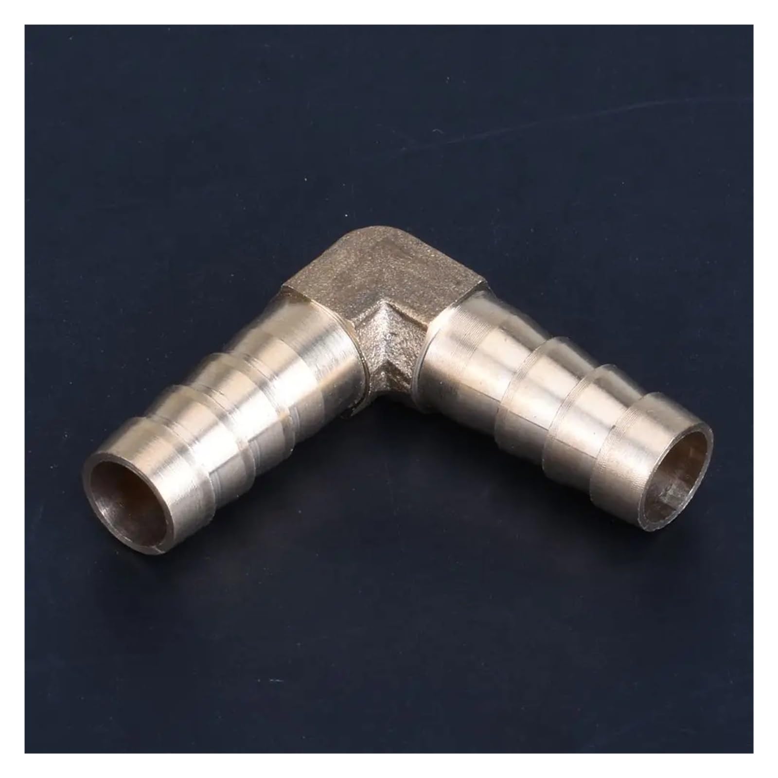 Adaptador Manguera Ducha Accesorio de tubería Manguera púas latón: Acoplamiento Codo Igual/Reductor (4 mm-25 mm) - Adaptador Tubo Conector Cobre for Agua y Aire | 25mm