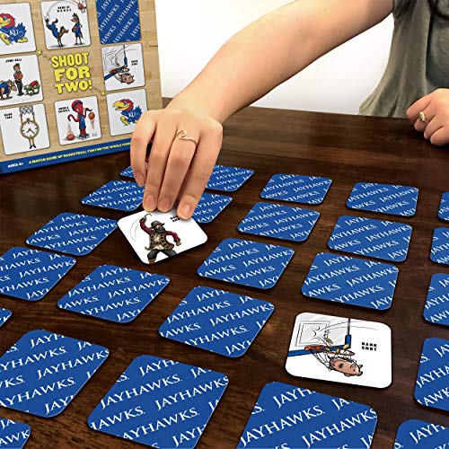 Image of YouTheFan NCAA Officially-Licensed Memory Match Game - Humorous, Team-Specific, Original Hand-Drawn Artwork, Fun for the Whole Family, for Fans Young and Old