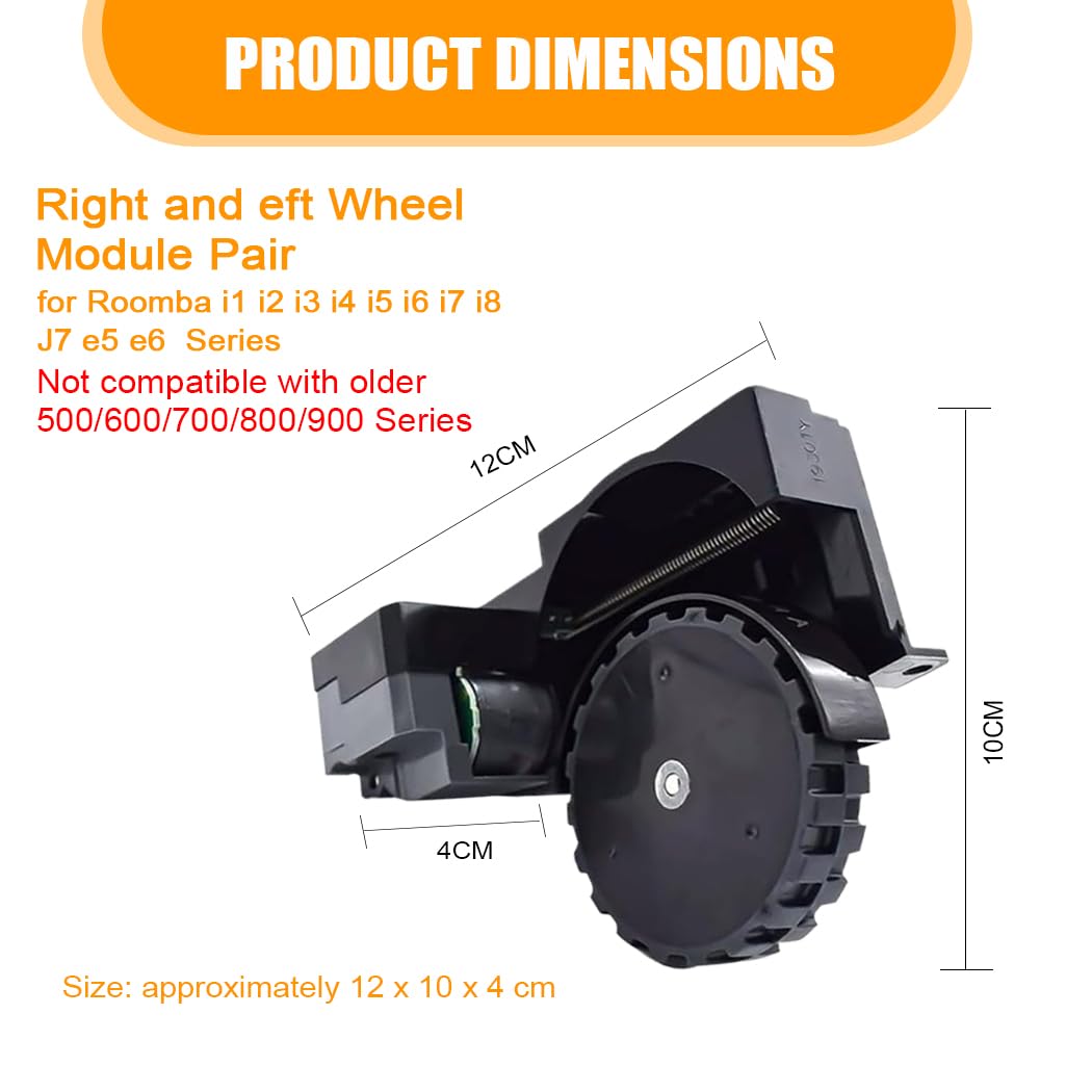 Radmodul Ersatz Für Roomba I&E Serie - Links & Rechts Komplettset