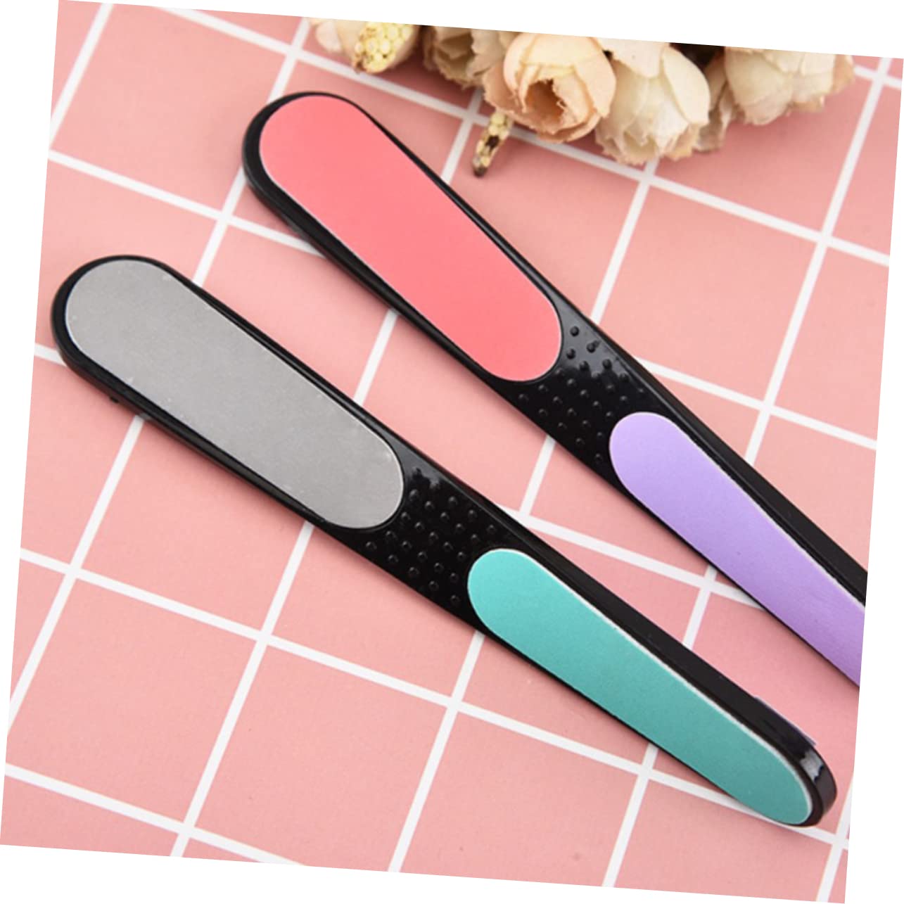 FOMIYES 3 Set Di Strumenti Pratici Per Lucidare E Modellare I Bordi Delle Unghie Per Manicure Art 10 Pezzi * 3