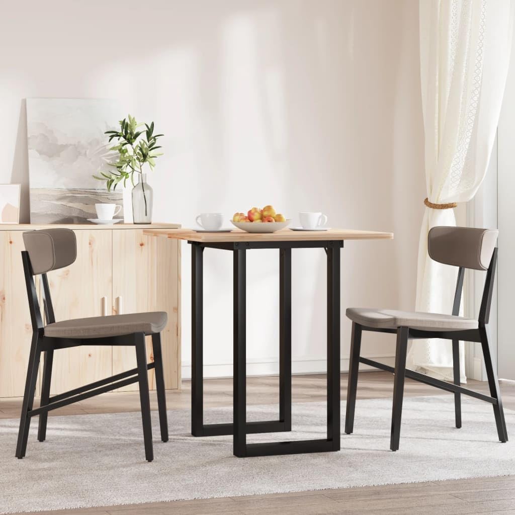 Pied de table stable en acier revêtu par pulvérisation pour mobilier haut de gamme épuré