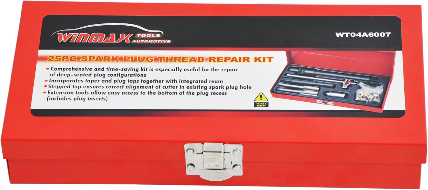 Spark Plug Thread Repair Kit, Rethreading Tool Kit, M14x1.25
