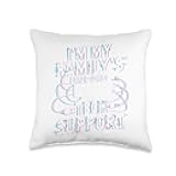 Im My Family's Unpaid Tech Support Funny Computer Engineer Throw Pillow
