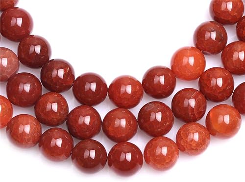 Miniatura 4 de JOE Foreman - Cuentas de ágata roja (0.472in, 15 pulgadas)