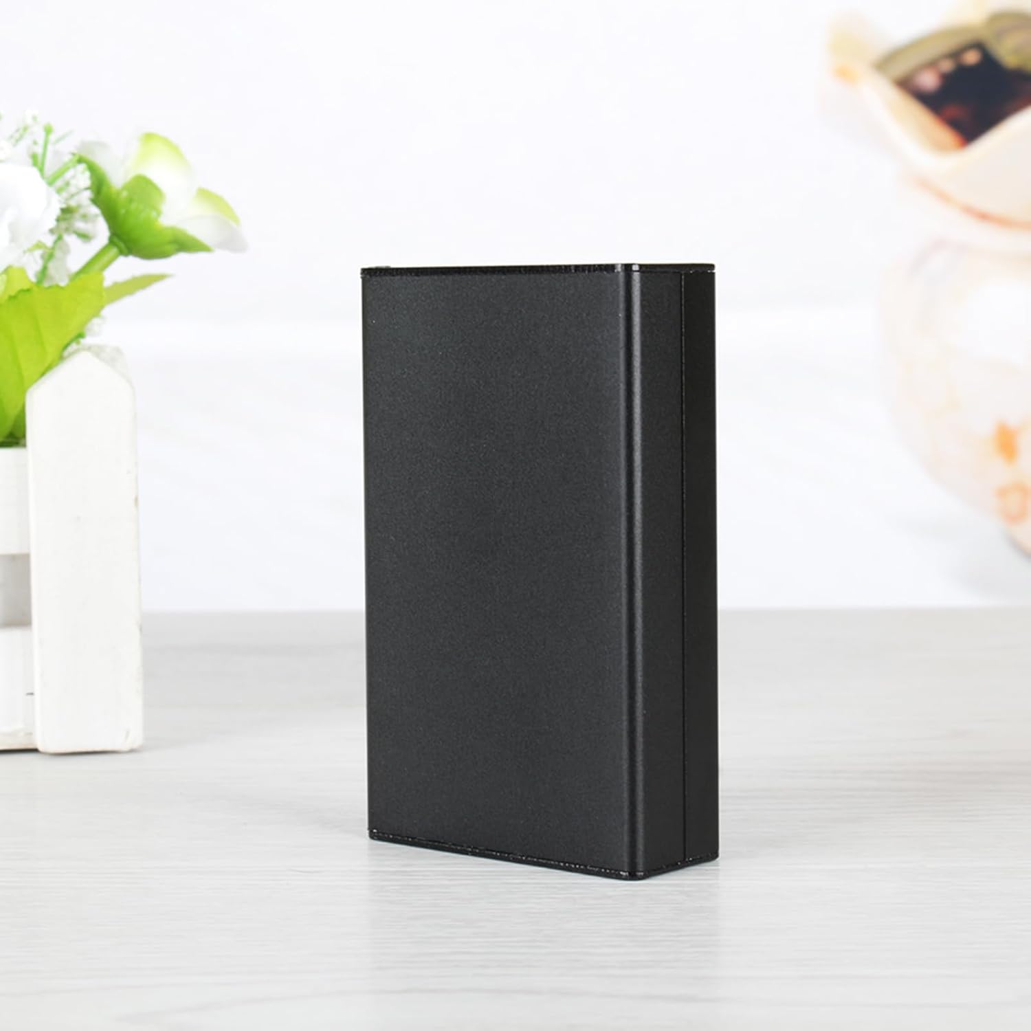 Fafeicy Aluminum Profile, Electronic Project Enclosure DIY Instrument Box 100x71x25mm with High Strength and Excellent Conductivity, for Electrical and Electronic Industries