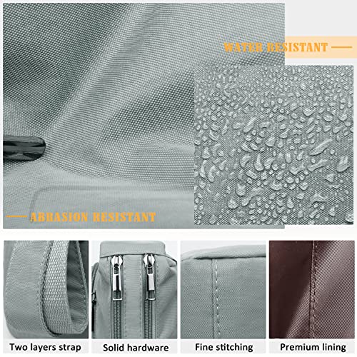 Image of VOLGANIK ROCK RFID Purses for Women Fabric Nylon Multi Pocket Crossbody Bag Ladies Travel Handbag
