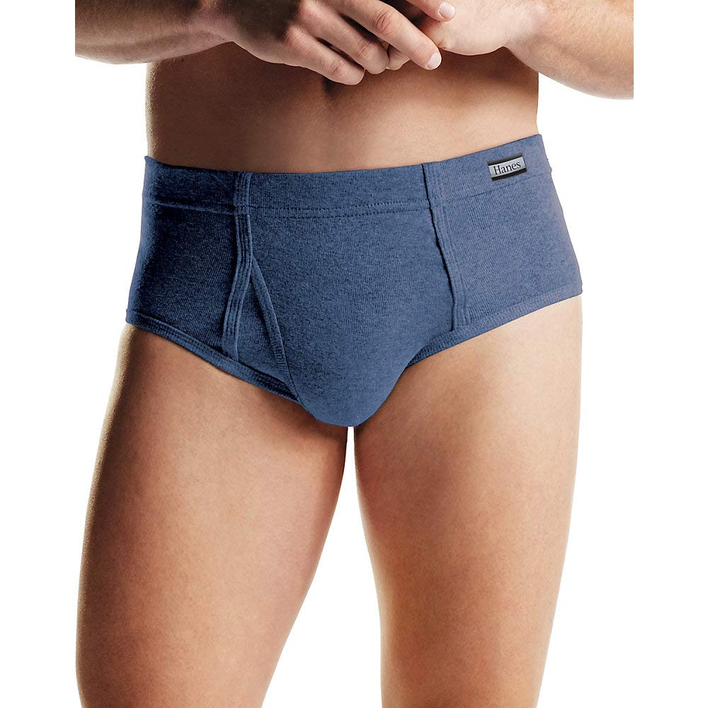 HanesMen's Hanes Men's Mid Rise Brief 6 Pack Briefs (pack of 6)
