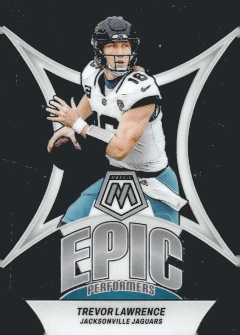 Amazon.com: 2024 Panini Mosaic Epic Performers #4 Trevor Lawrence