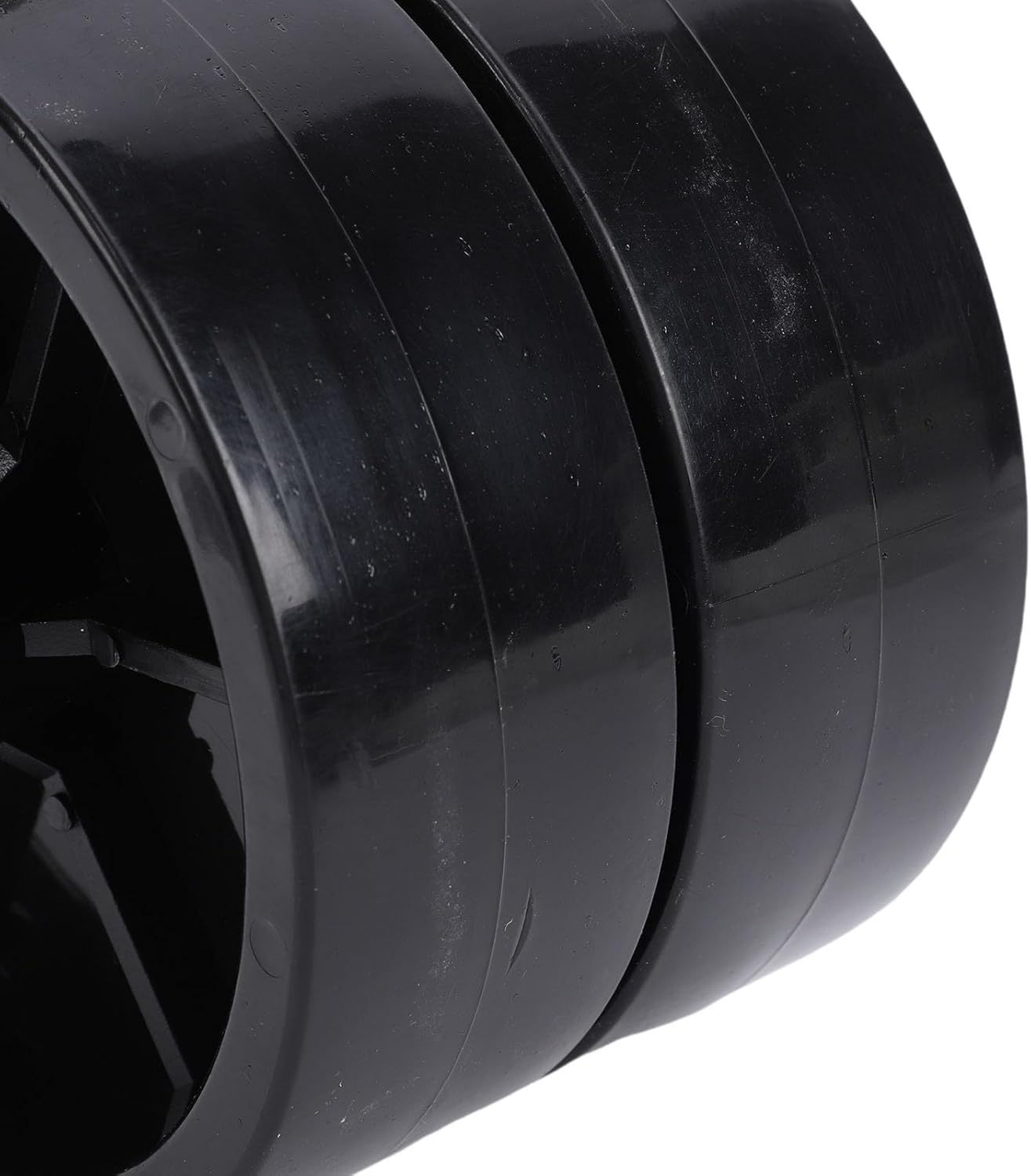 Asixxsix Trailer Jack Wheel, 2000lb Capacity 6 Inch Replacement Double Wheel, with Safety Pin for Boat RV Trailer