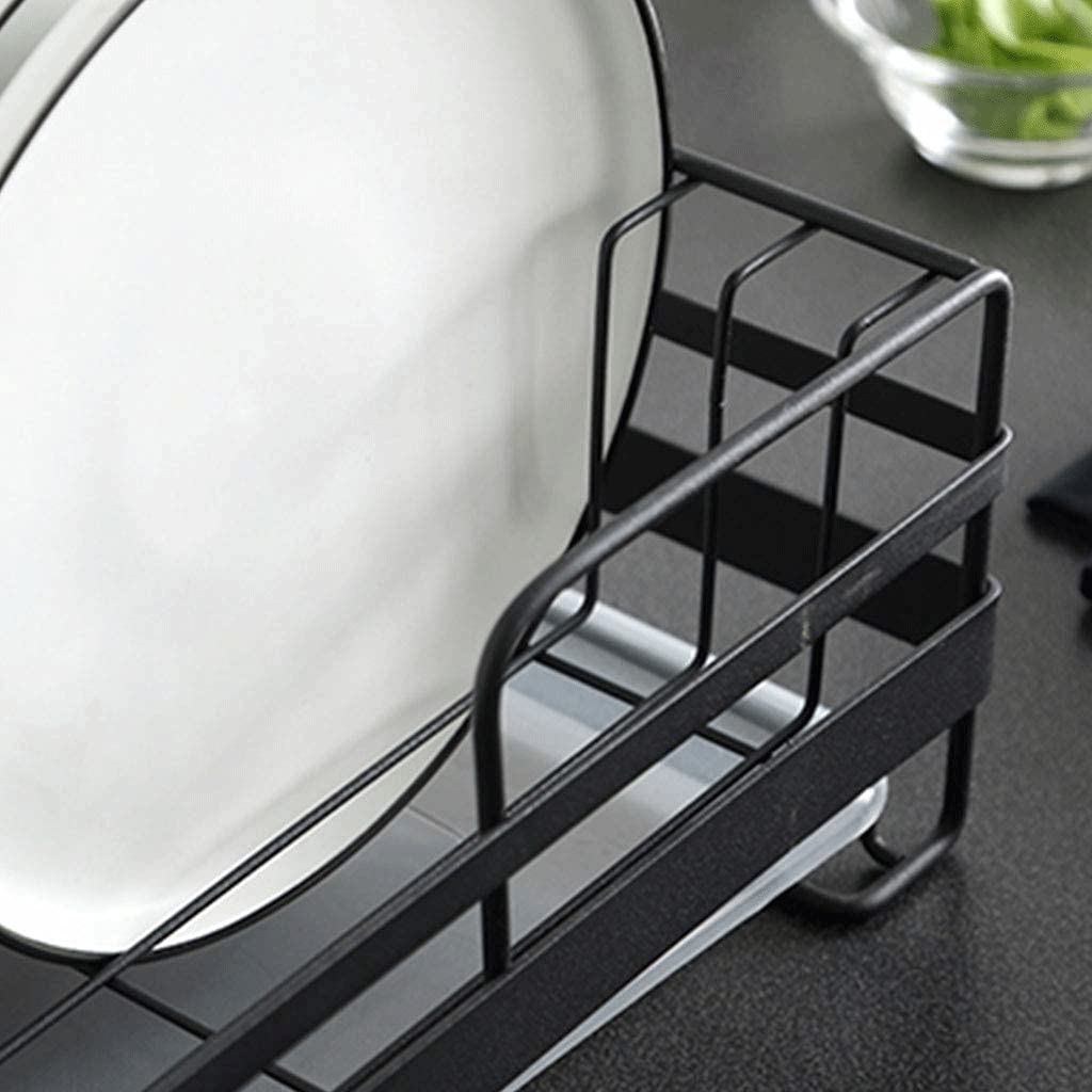 RajoNN Estante para Platos Estante de Cocina Estante de almacenaje para Cocina Poner Estante para Platos Rejilla para escurrir para Fregadero Estante de Especias de Acero Inoxidable Suministros
