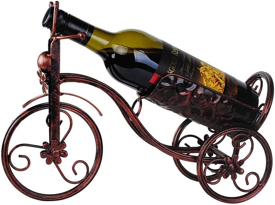 Wine Bottle Holders or Wall Mounted Wine Racks Dispenser Wine Bar Optical Metal Bicycles