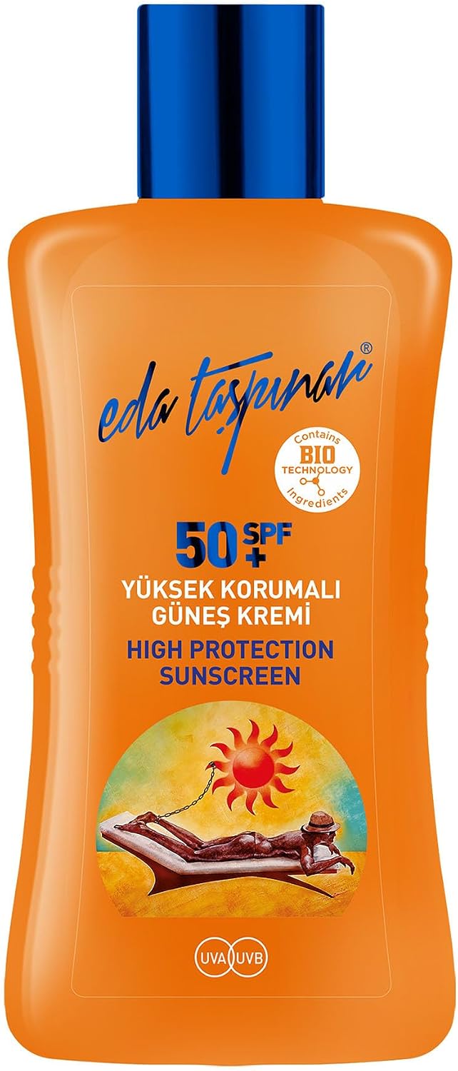 Eda Taşpınar Eda Taşpinar Spf 50+Yüksek Korumali Güneş Kremi 200 Ml