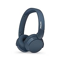 Philips TAH4209BL Cuffie On-Ear wireless bluetooth leggere con isolamento acustico passivo
