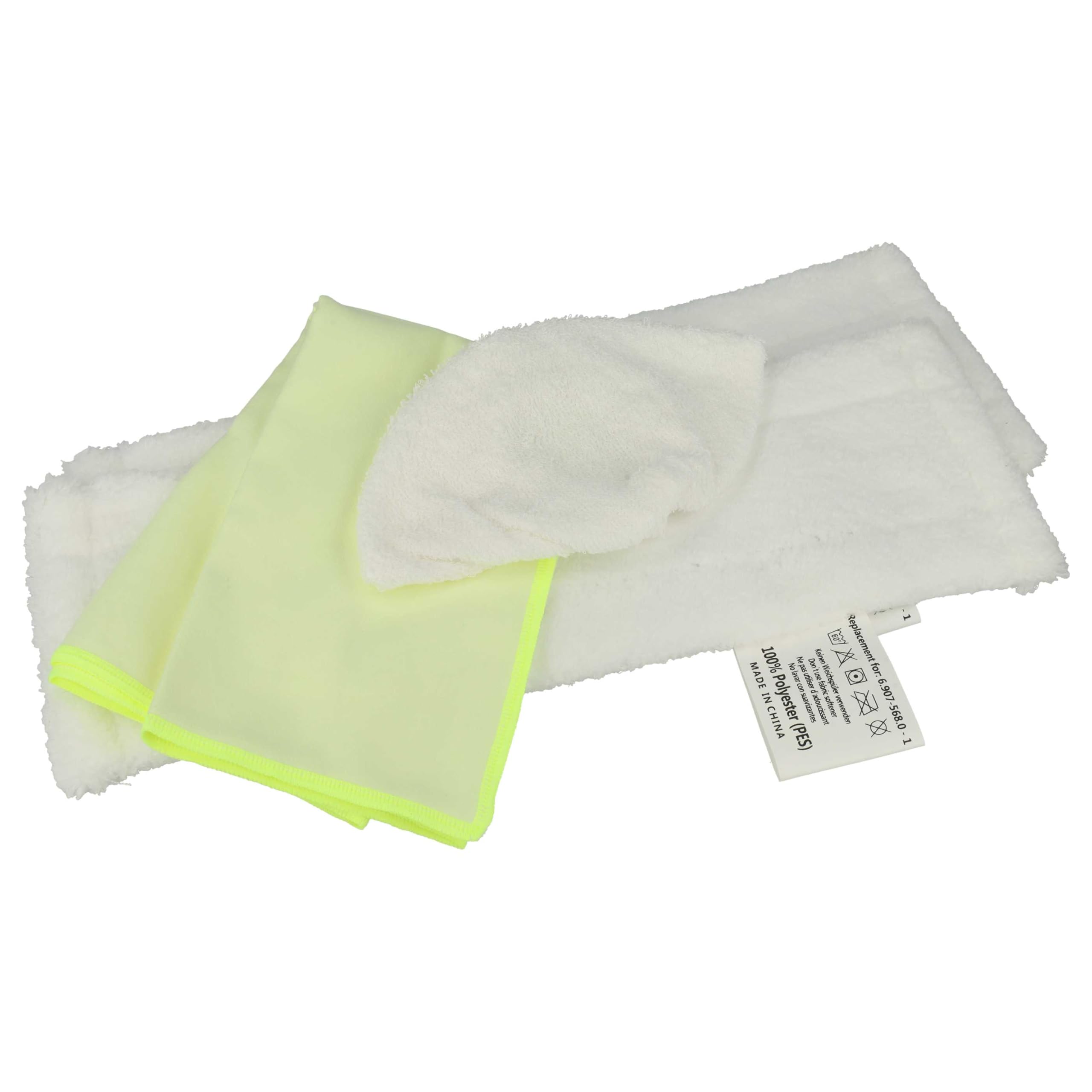 vhbw 4-Part Set Replacement for Kärcher 2.863-259.0, 2.863-265.0, 6.907-568.0-1 for Steam Cleaner