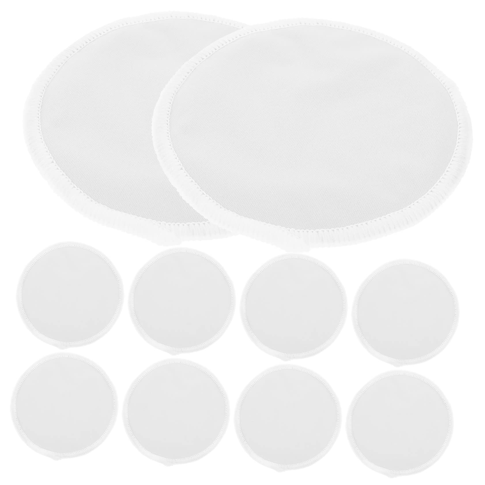Kisangel 30piezas Almohadillas De Lactancia Reutilizables y Lavables Transpirables y Absorbentes Diseño Ergonómico para Madres Lactantes para Cuidado Piel y Comodidad