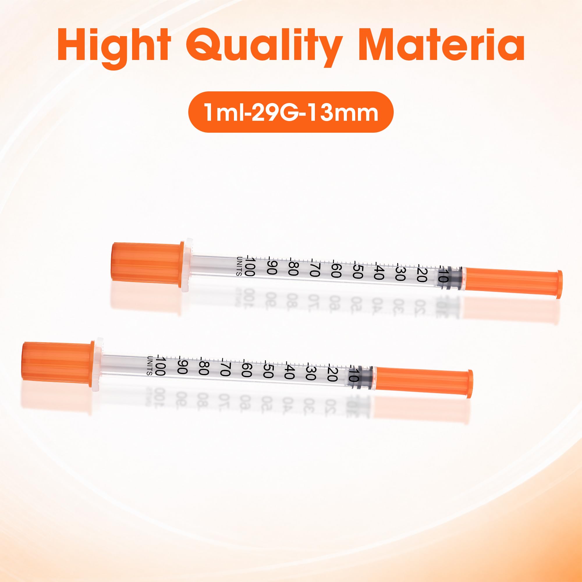 1ml Syringes - 100 Pack 29 Gauge -4